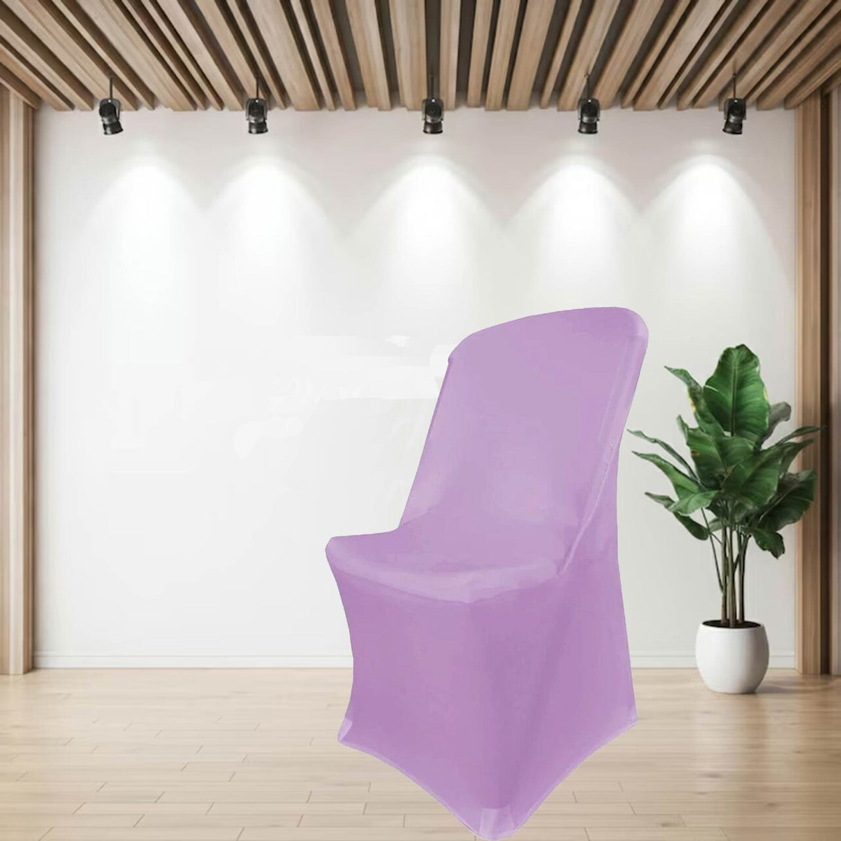 1 Piece Turquoise Premium Spandex Folding Chair Cover Fits Lifetime Chairs, Machine Washable