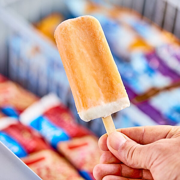Blue Ribbon Orange Dream Ice Cream Bar 3 oz. - 48/Case
