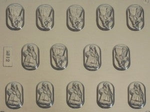 ব্রাইড গ্রুম মিন্ট চকোলেট মোল্ড