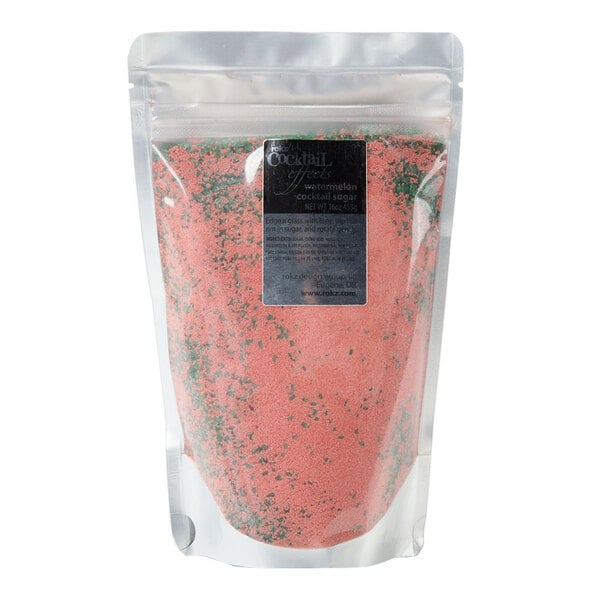 Rokz 1 lb. Watermelon Cocktail Rimming Sugar
