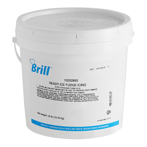 Brill Ready Ice Fudge Icing 23 lb.