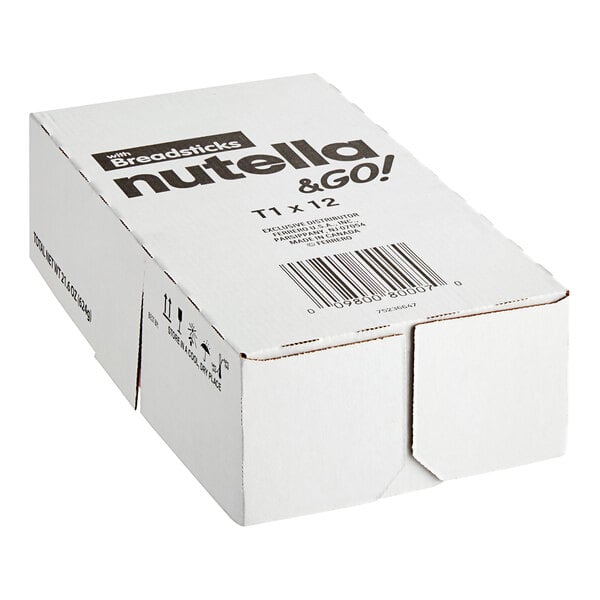 Nutella & Go! Hazelnut Dip with Breadsticks - 48/Case