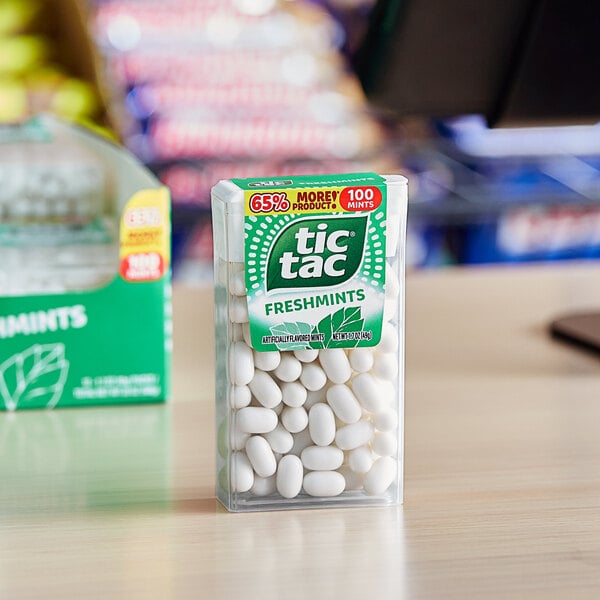 Tic Tac Freshmints 100-Count Pack - 288/Case