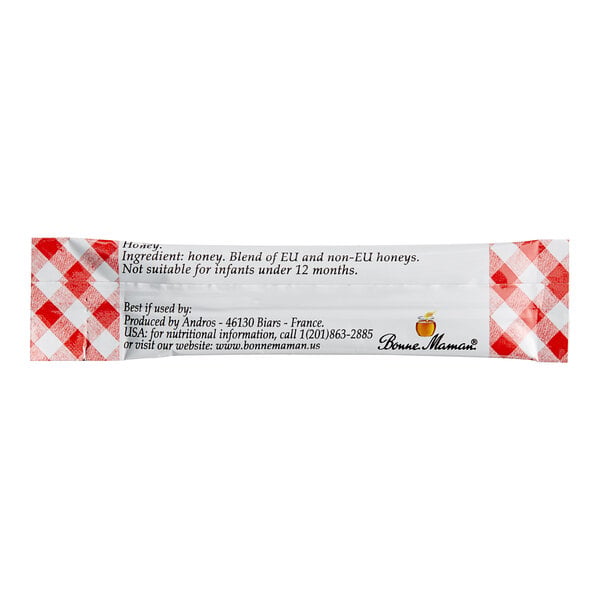 Bonne Maman Honey 0.5 oz. Stick - 100/Case