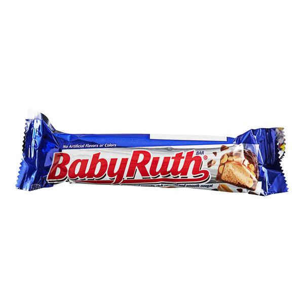 Baby Ruth Full Size Candy Bar 1.9 oz. - 288/Case