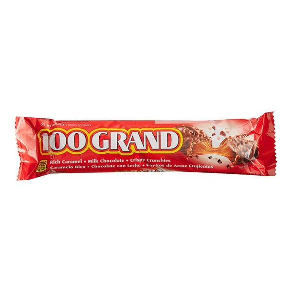 100 Grand Full Size Candy Bar 1.5 oz. - 432/Case