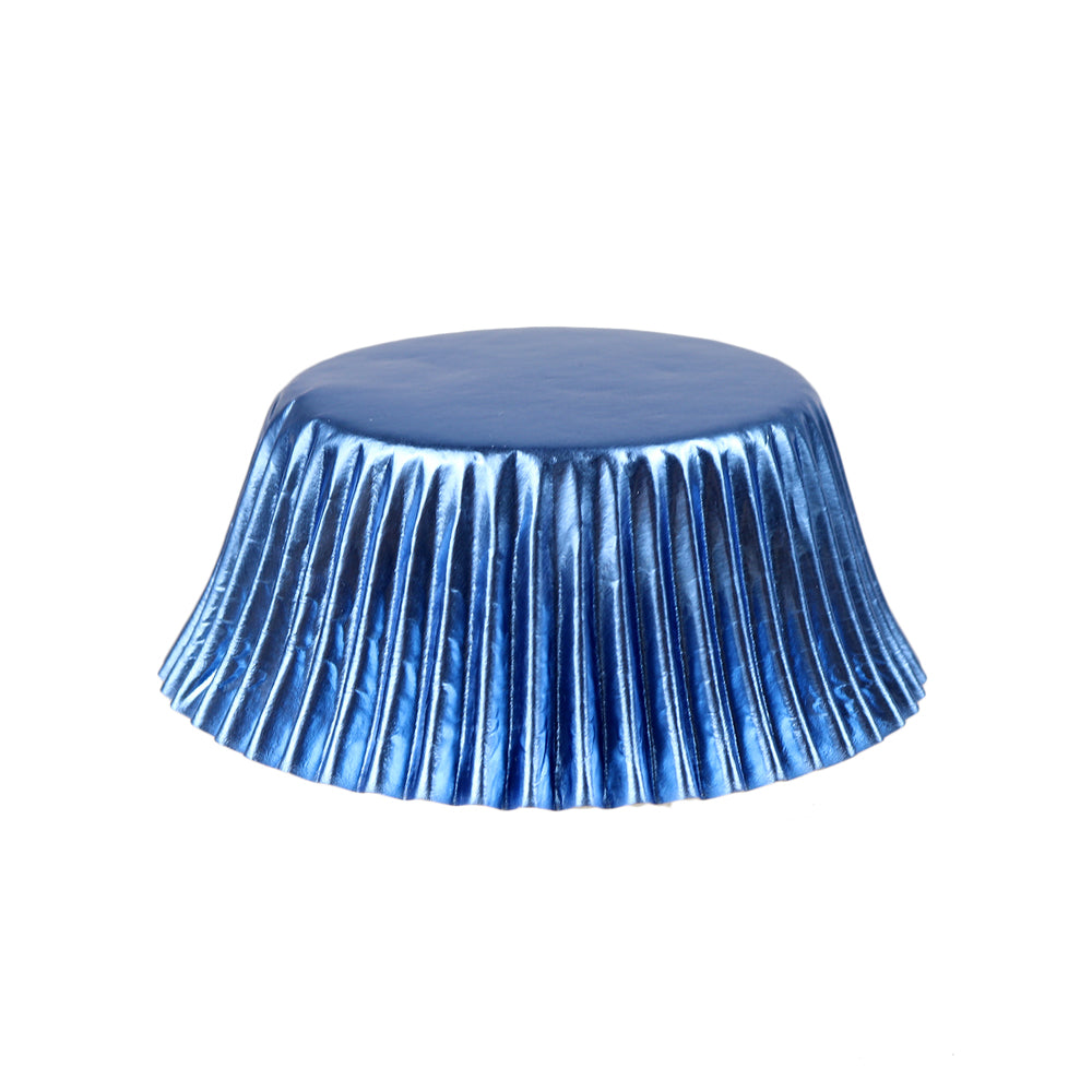 Blue Foil Cupcake Liners, 2" Dia. x 1 1/4" High, Pack of 500
