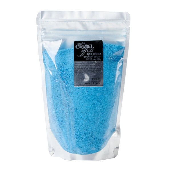 Rokz 1 lb. Pina Colada Cocktail Rimming Sugar