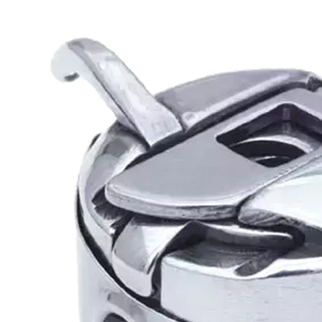 TOWA NBL Bobbin Case Silver Compact Metal Design for Smooth Thread Tension Sewing
