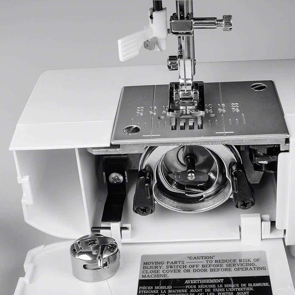 Bobbin Case Front Loading Class 15 Metal for Smooth Sewing