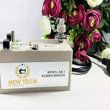 New-Tech Automatic Bobbin Winder With Thread Stand