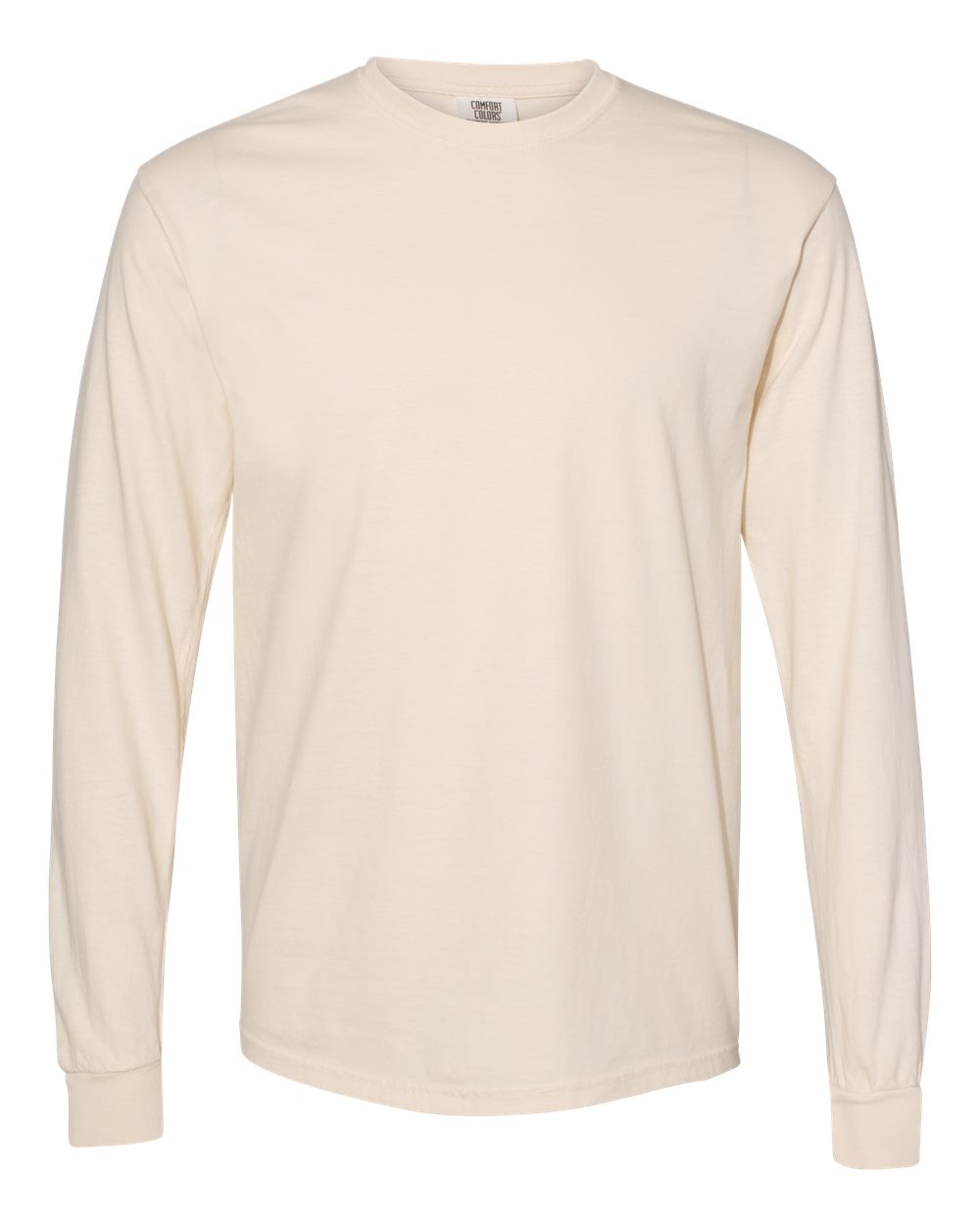 Comfort Colors® Garment-Dyed Heavyweight Crewneck Long Sleeve T-Shirt
