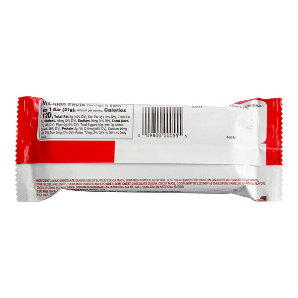 Kinder Bueno 2-Piece Hazelnut Milk Chocolate Bar - 240/Case