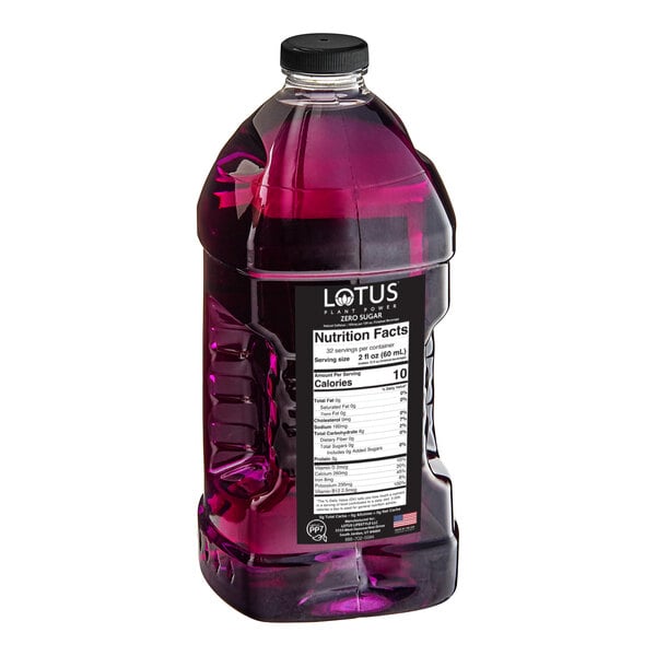 Lotus Plant Power Sugar-Free Purple Lotus 5:1 Energy Concentrate 64 fl. oz.