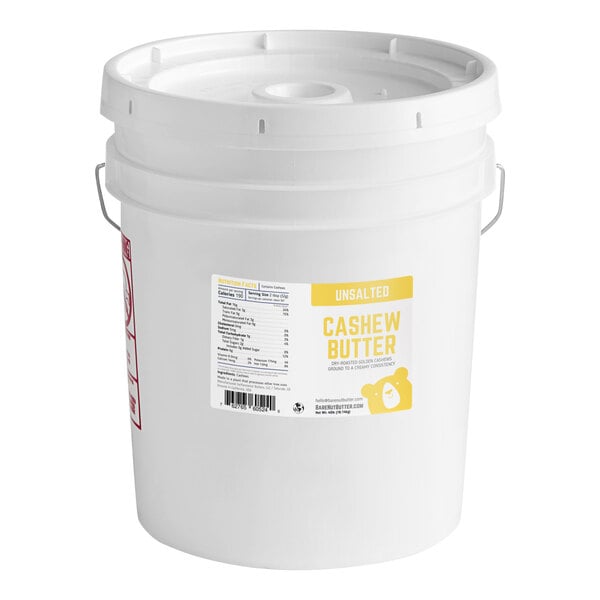 Bare Nut Butter Unsalted Cashew Butter 40 lb.