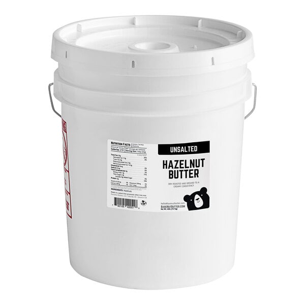 Bare Nut Butter Unsalted Hazelnut Butter 40 lb.