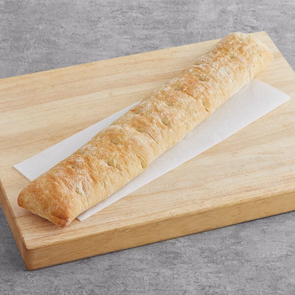 Bridor 20 1/2" x 4" Ciabatta Baguette - 20/Case
