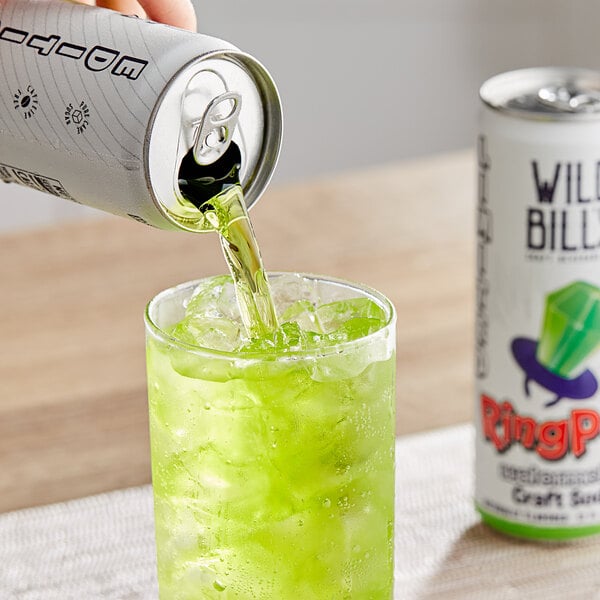 Wild Bill's Craft Beverage Co. Ring Pop Watermelon Soda 12 fl. oz. - 12/Case