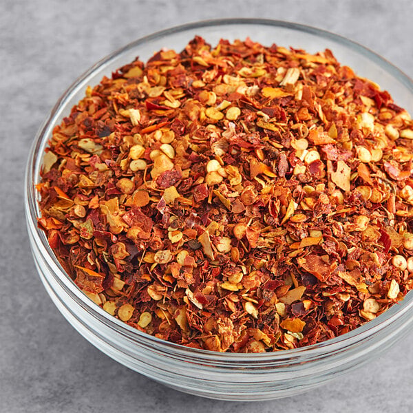 Kari-Out Company Crushed Red Chilies 5 lb. - 6/Case