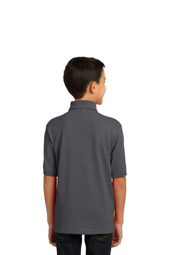 24 Pack: Port & Company® Youth Core Blend Jersey Knit Polo