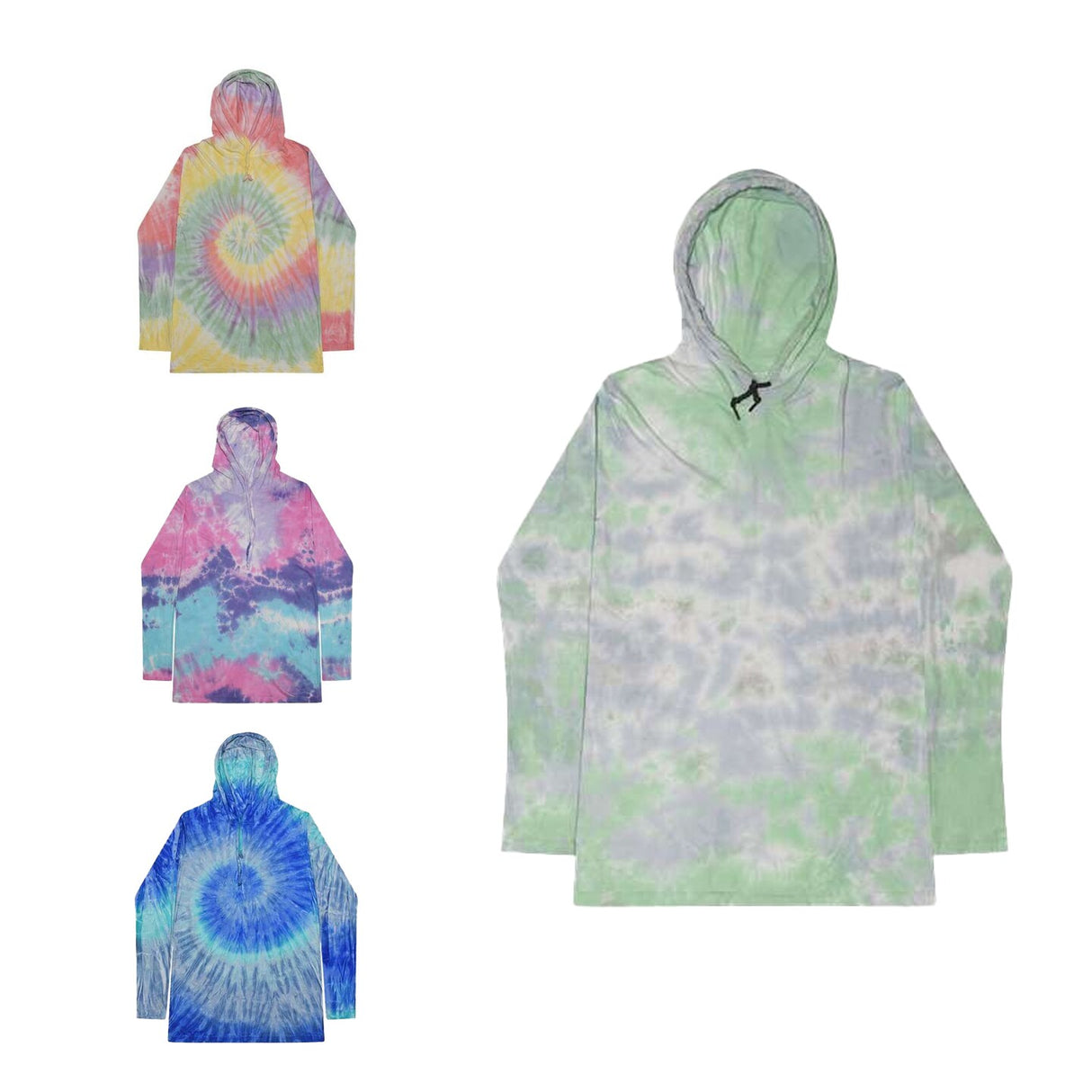 Colortone® Tie-Dyed Hooded Sweatshirt