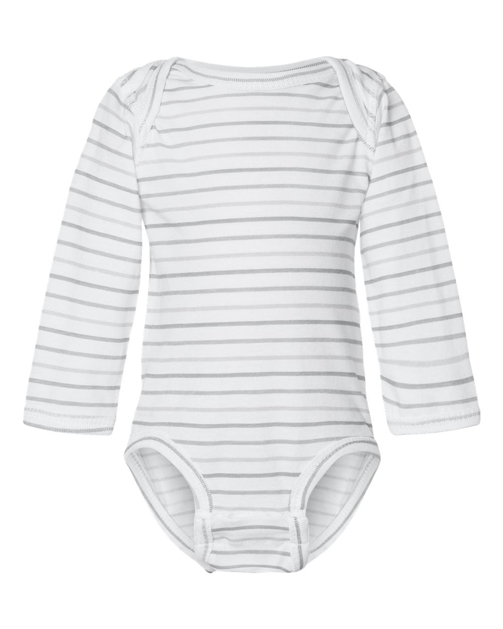 RADYAN® Infant Fine Jersey Long Sleeve Bodysuit