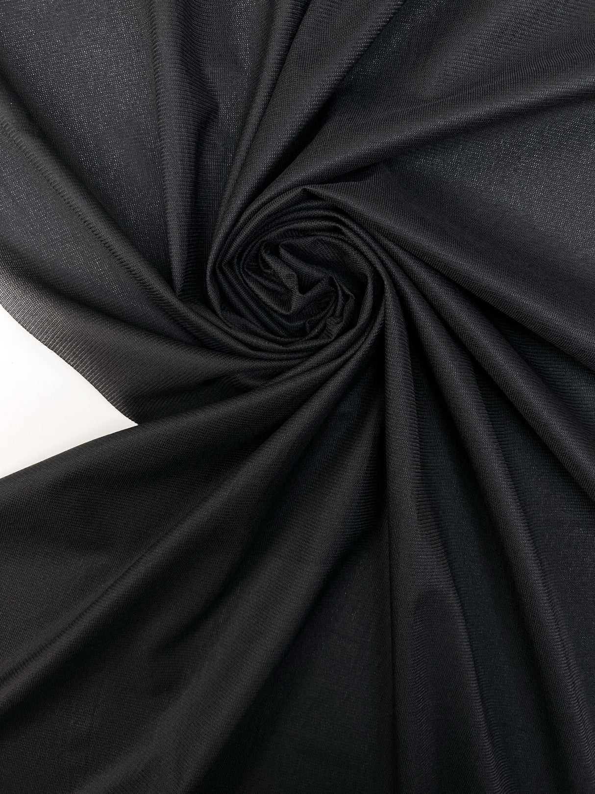 Black Polyamide Interlining Fabric