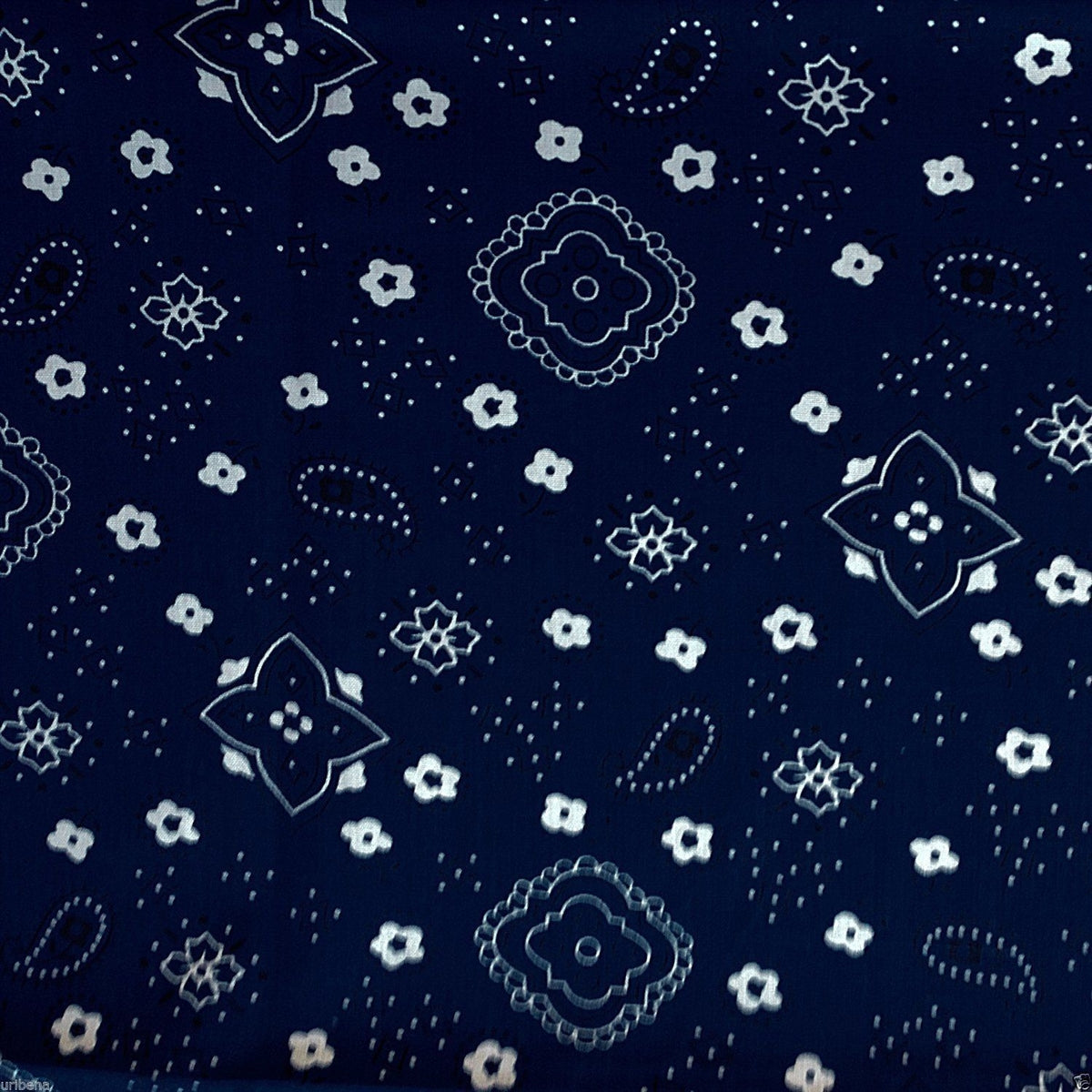 Poly Cotton Bandana Print Fabric