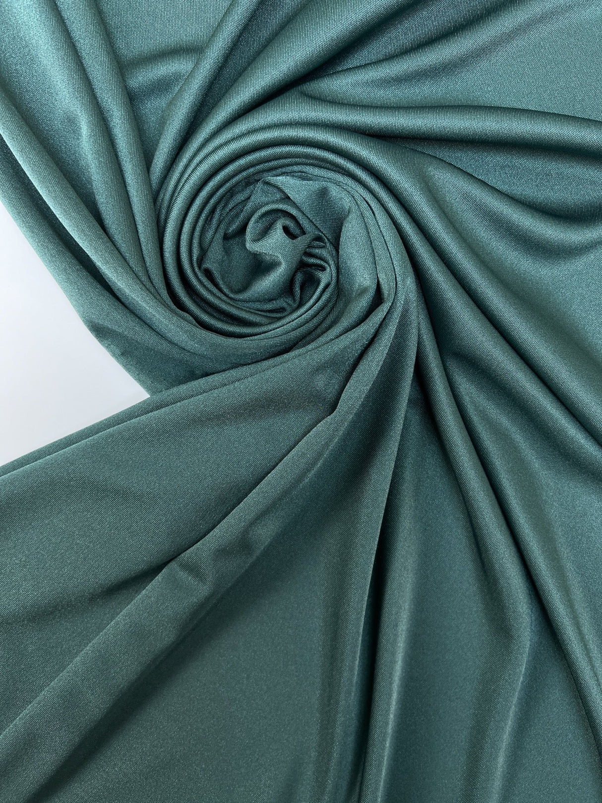 Polyamide Elastane Knitted Fabric Green Blue