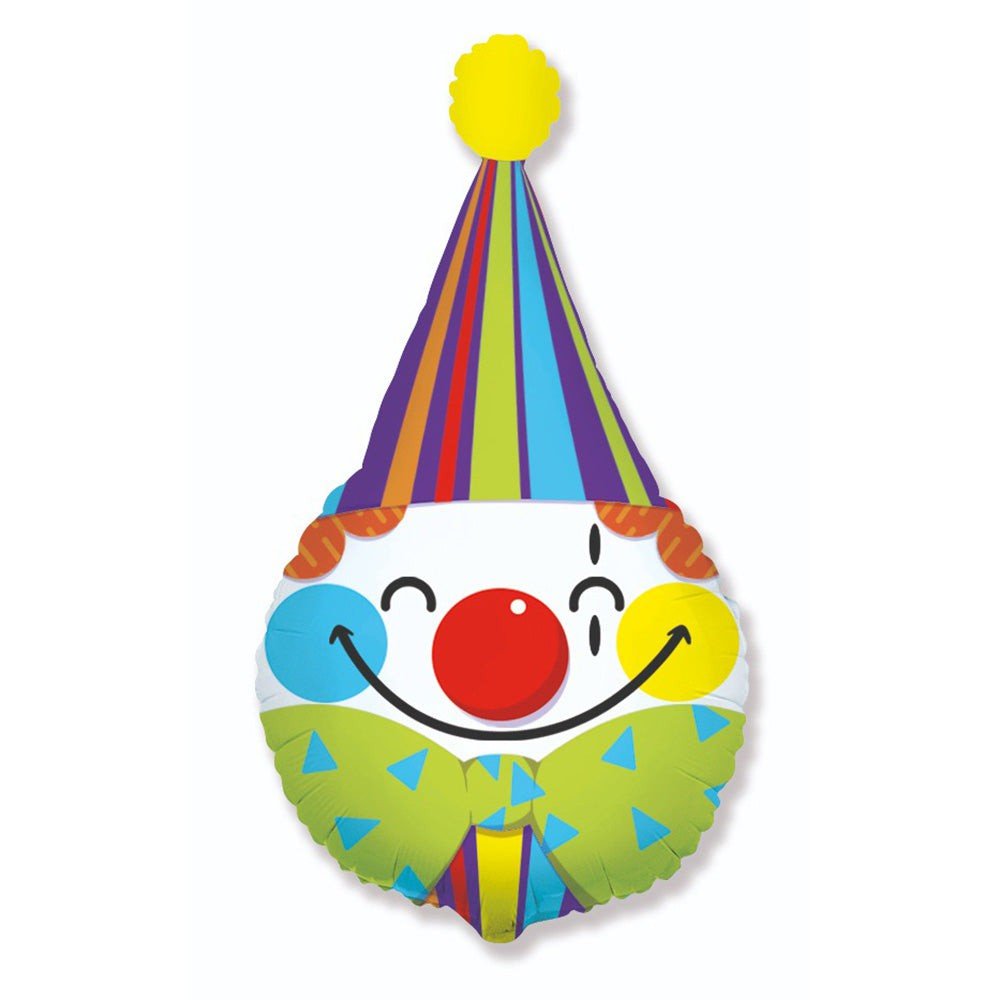 Clown Head Foil Balloon 28 Inch