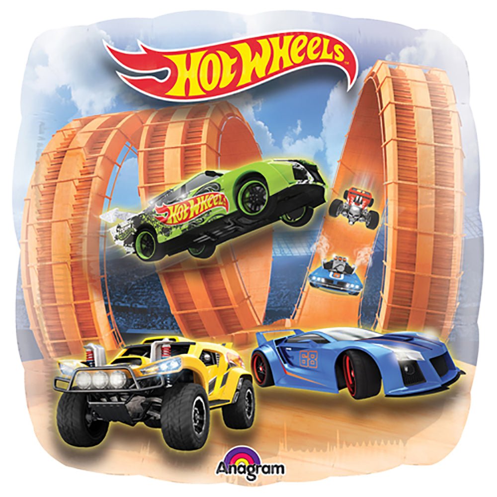 Foil Balloon Hot Wheels Racer 28 Inch