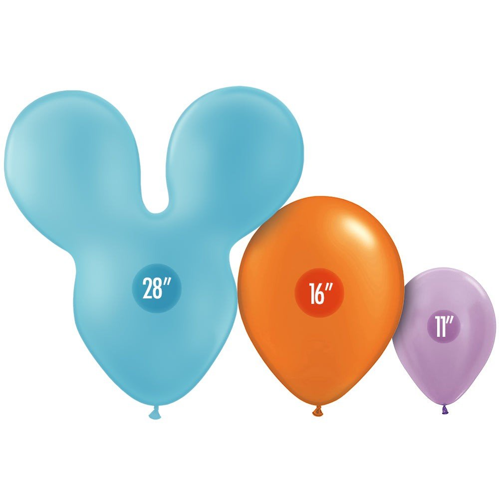 Mousehead Latex Balloon Pale Blue