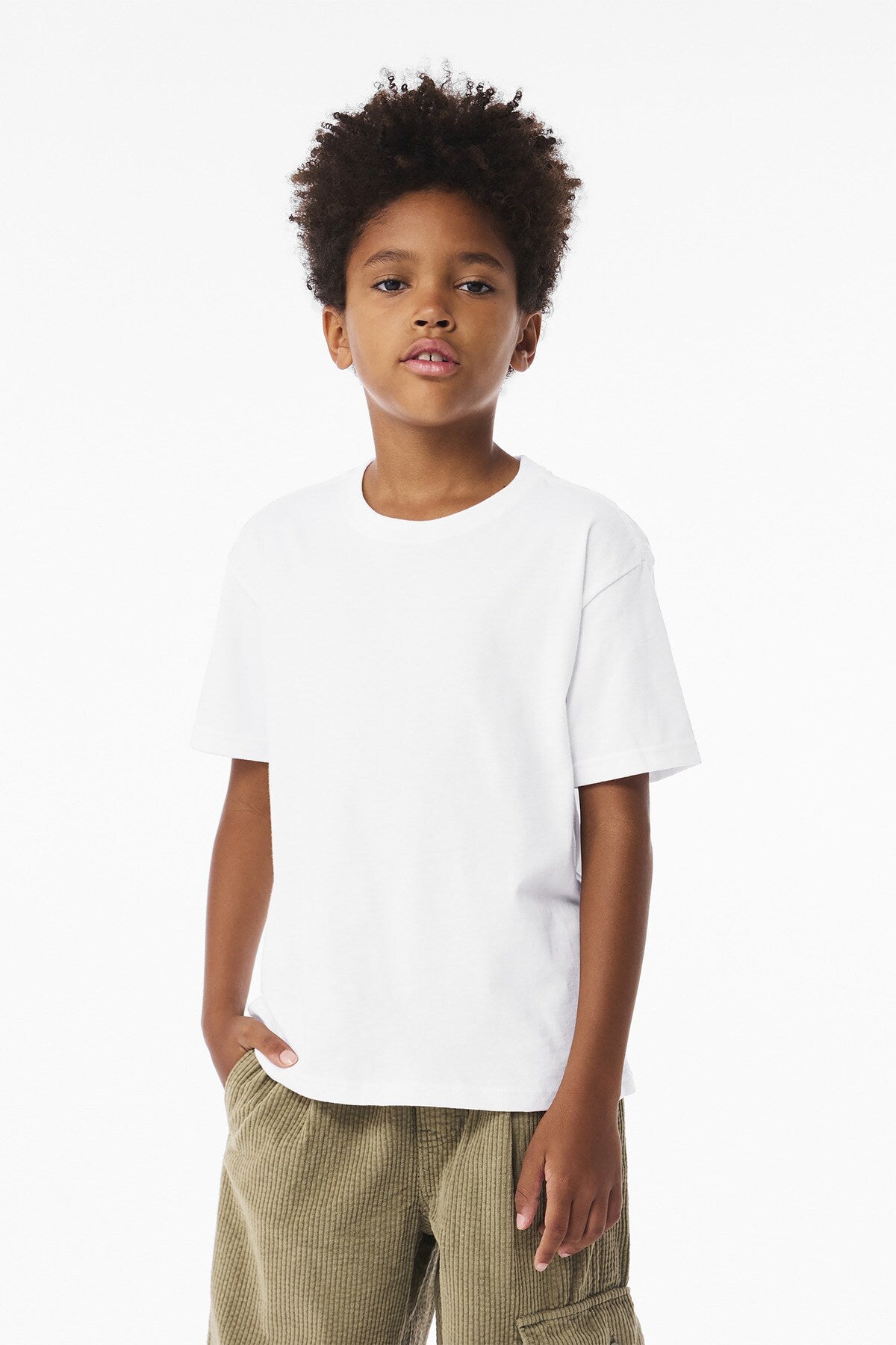 BELLA+CANVAS® Youth Heavyweight Short Sleeve Crewneck Tee