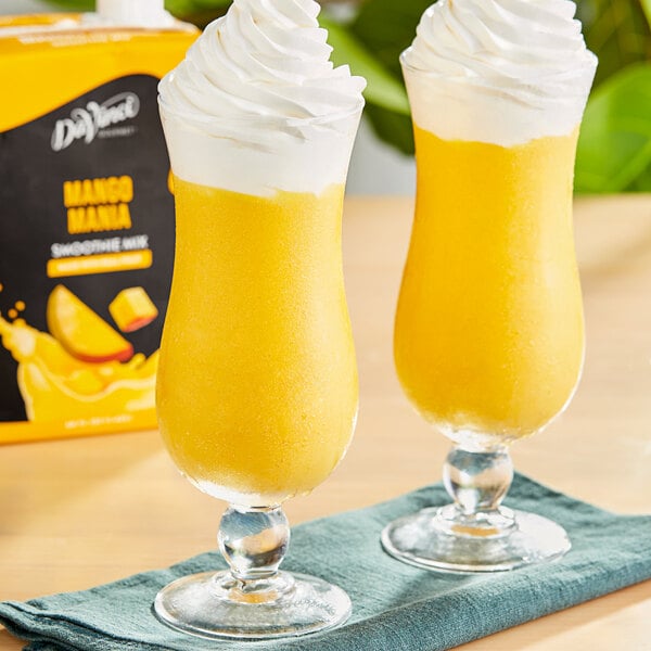 DaVinci Gourmet Mango Mania Real Fruit Smoothie Mix 48 fl. oz. - 6/Case