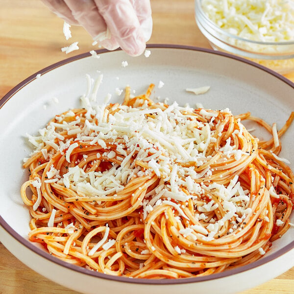 Plant Ahead Plant-Based Vegan Shredded Mozzarella Cheese 2.2 lb. - 6/Case