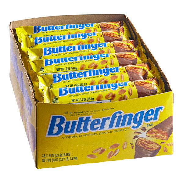 Butterfinger Full Size Bar 1.9 oz. - 288/Case