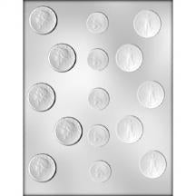 Assorted Coins Chocolate Mold