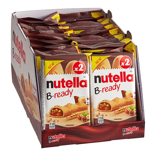 Nutella B-ready Hazelnut-Filled Wafer 2-Count - 64/Case