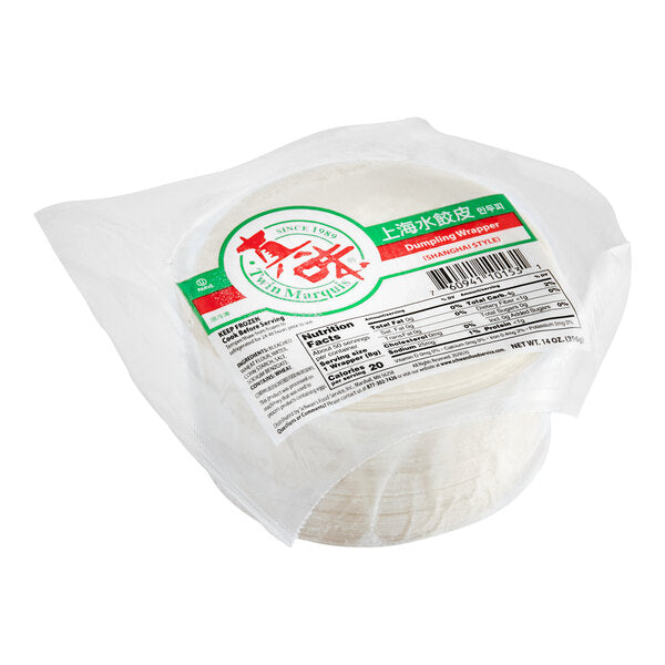 Twin Marquis Shanghai-Style Dumpling Wrappers 14 oz. - 16/Case