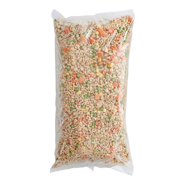 Minh Whole Grain Vegetable Fried Rice 5 lb. - 6/Case