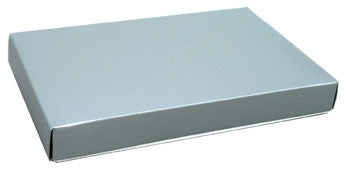 One Pound Silver Lustre Candy Boxes - 5 Pack
