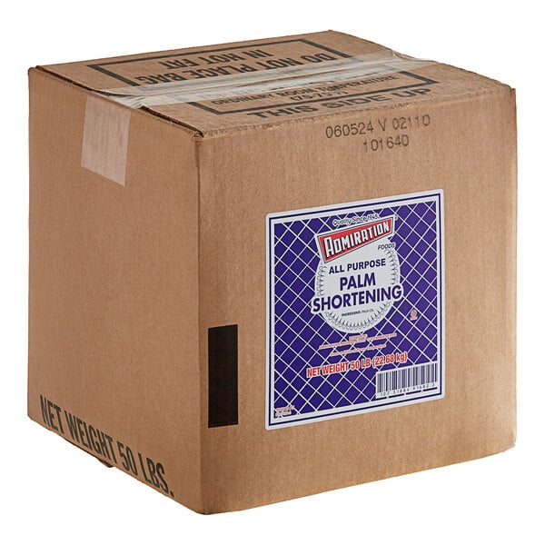 All Purpose Palm Shortening Cube - 50 lb.