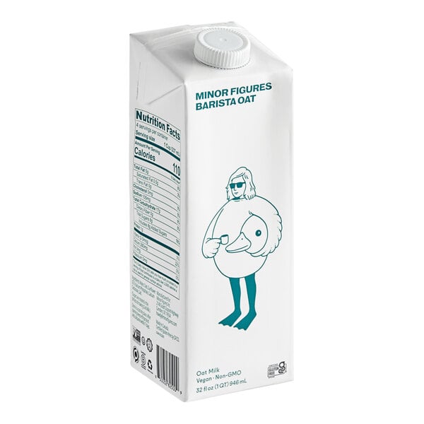 Minor Figures Barista Oat Milk 32 fl. oz. - 6/Case