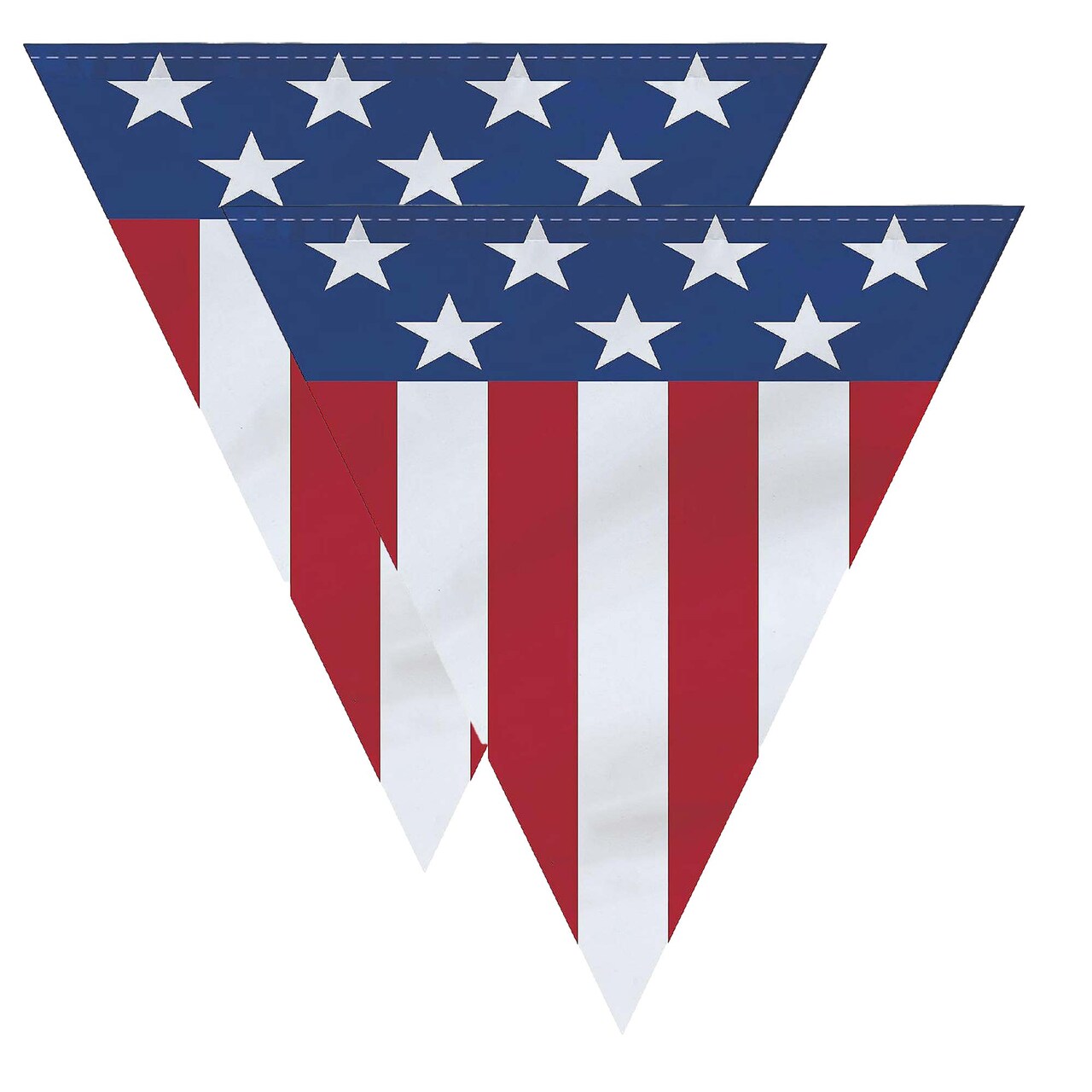 Patriotic Flag Banner 9Ft