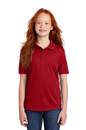 24 Packs: Sport-Tek® Youth PosiCharge RacerMesh Polo