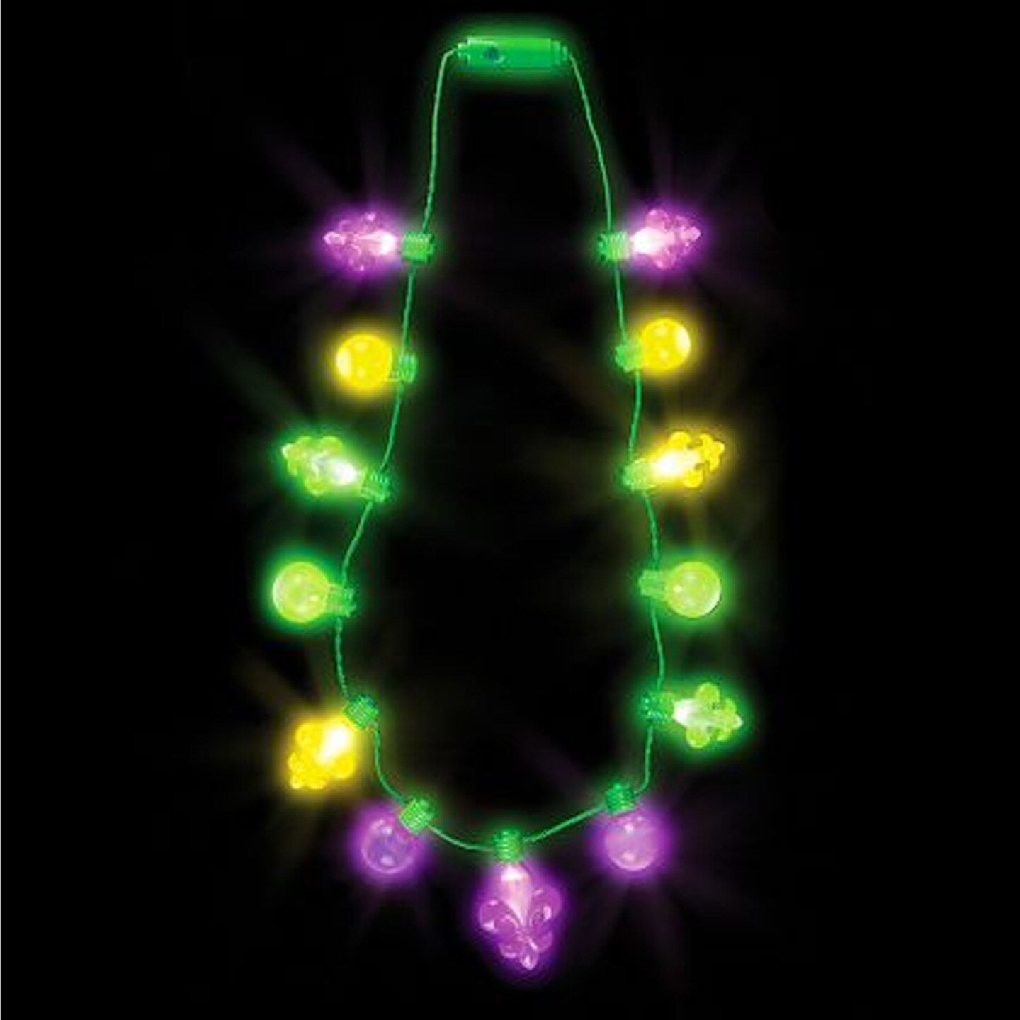 Light Up Fleur-de-lis Necklace