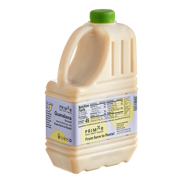 Primor Guanabana (Soursop) Puree 64 fl. oz. - 3/Case