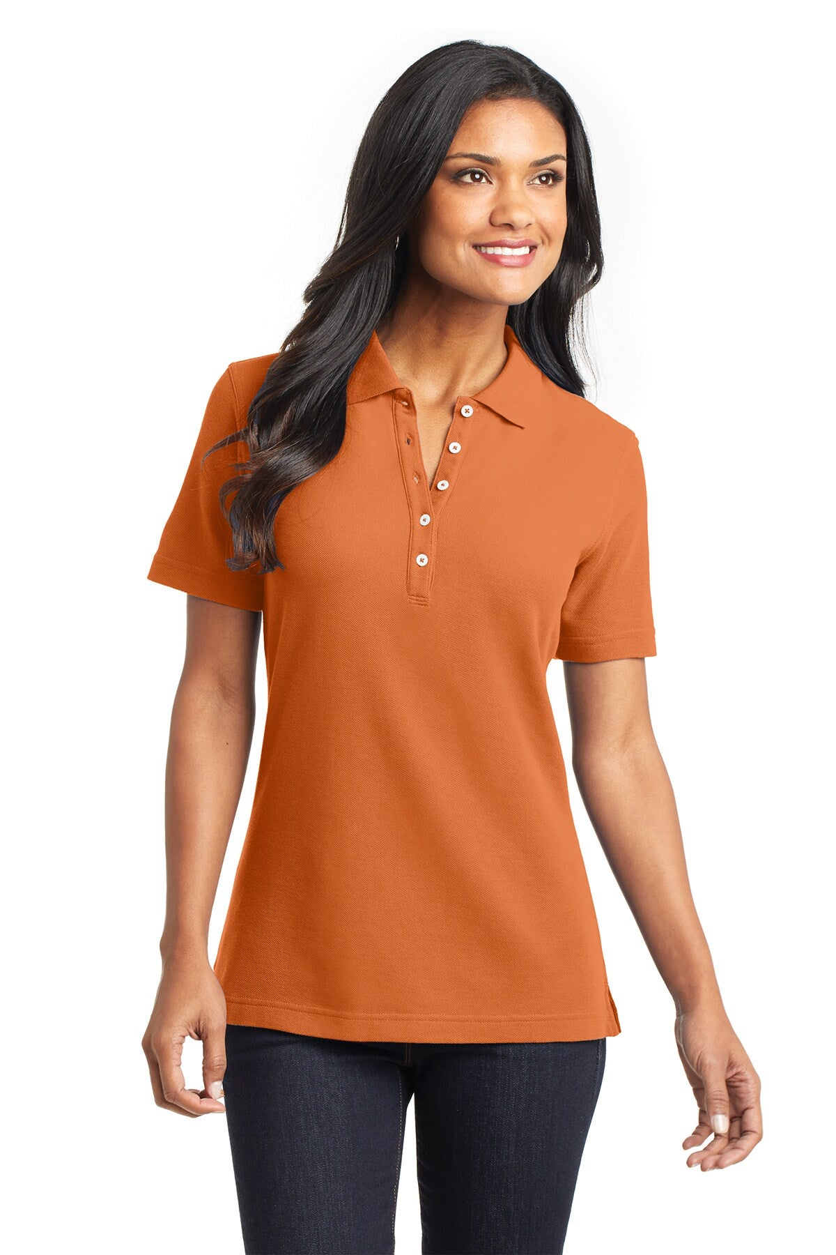 Port Authority® Ladies EZCotton Pique Polo