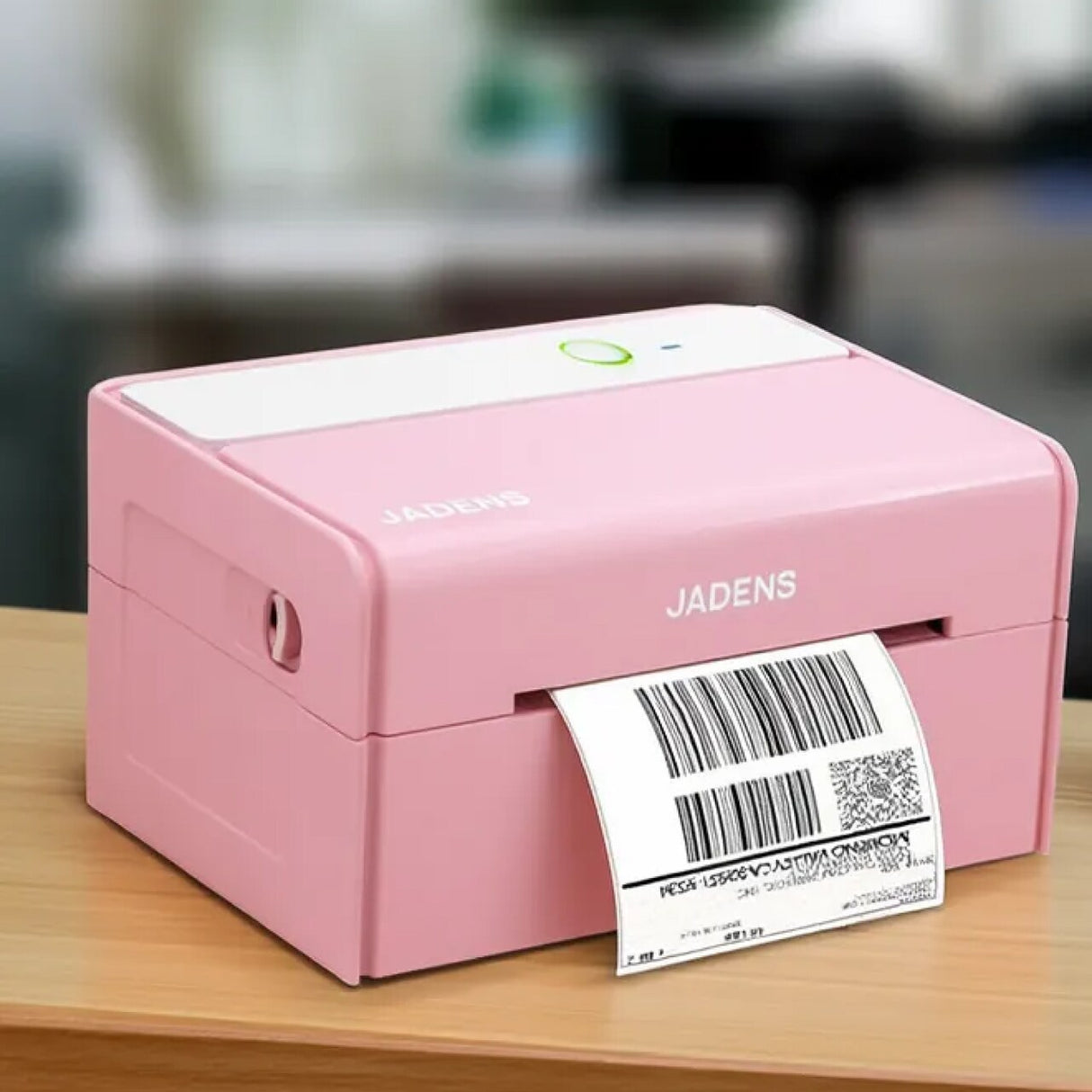 JADENS® Pink Bluetooth Thermal Label Printer 4x6