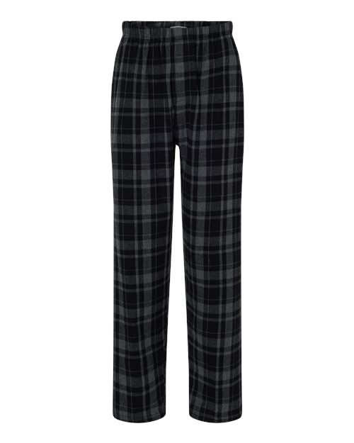 Boxercraft® Men’s Harley Flannel Pants Double-Brushed Cotton, Elastic Waist & Plaid Design